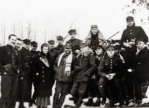 Hubal ze swoimi żołnierzami w 1939 roku