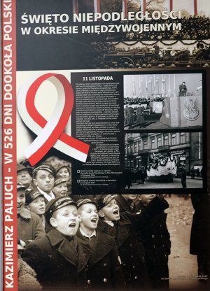 Wystawa - W 526 dni dookoła Polski. Jak Kazimierz Paluch przemierzył kraj w X rocznicę odzyskania niepodległości