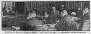 Wyrembek przed Sądem - oskarżony o zabójstwo posterunkowego Szałkowskiego