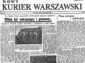 Nowy Kurier Warszawski z 16 kwietnia 1943 roku