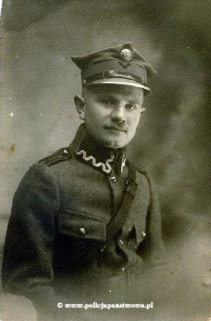Żandarm Józef Galuszka.