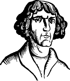 Mikołaj Kopernik - rycina.