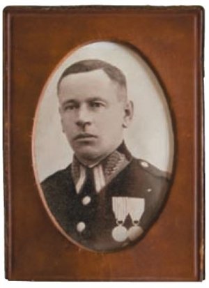 St. post. Emil Drobik - do tej pory nie wiadomo gdzie został zamordowany - fotografia z 1938 r.