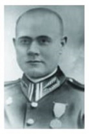 Jan Abramczyk - 1896-1940, został pośmiertnie awansowany przez prezydenta Lecha Kaczyńskiego do stopnia aspiranta