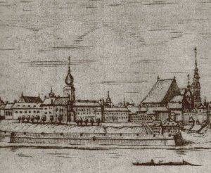 Warszawa w XVII wieku (domena publiczna)