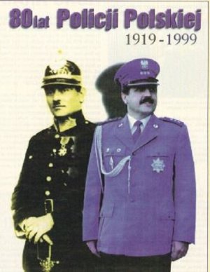 Plakat - 80 lat Policji Polskiej 1919-1999