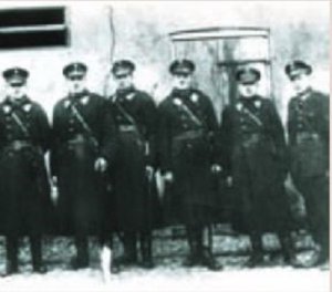 Policjanci w Turku na początku wojny