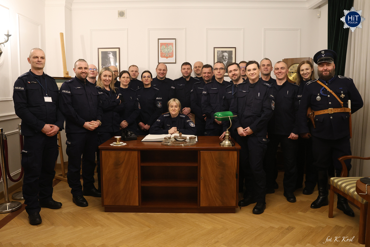 Pierwszy kurs oficerski CSP w Legionowie z wizytą W Wydziale Edukacji Historycznej GKGP